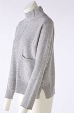 Grey Cowl Neck Jumper