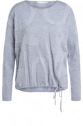 Grey Embossed Jumper
