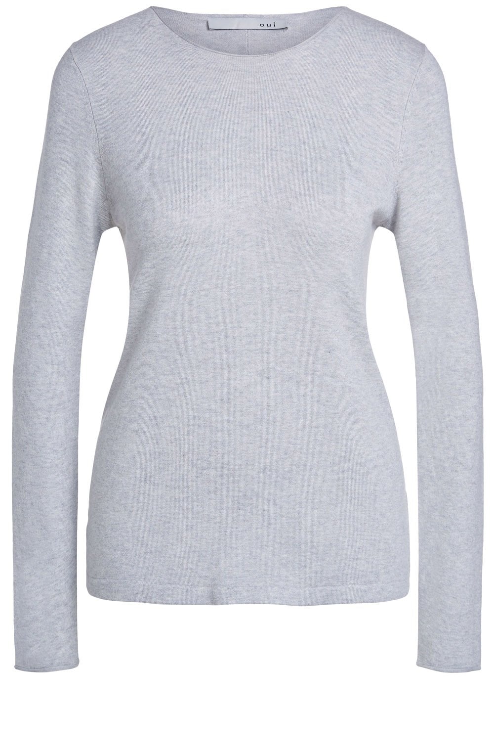 Grey Fine Knit Sweater