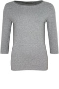 Grey Fine Knit Sweater