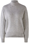 Grey High Neck Jumper