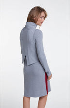 Grey Knit Layered Dress