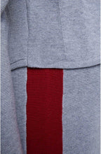 Grey Knit Layered Dress