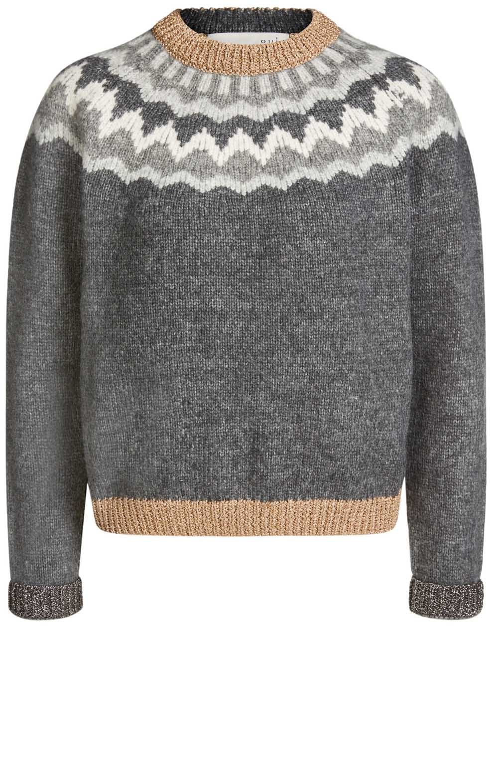 Grey Knit Sweater