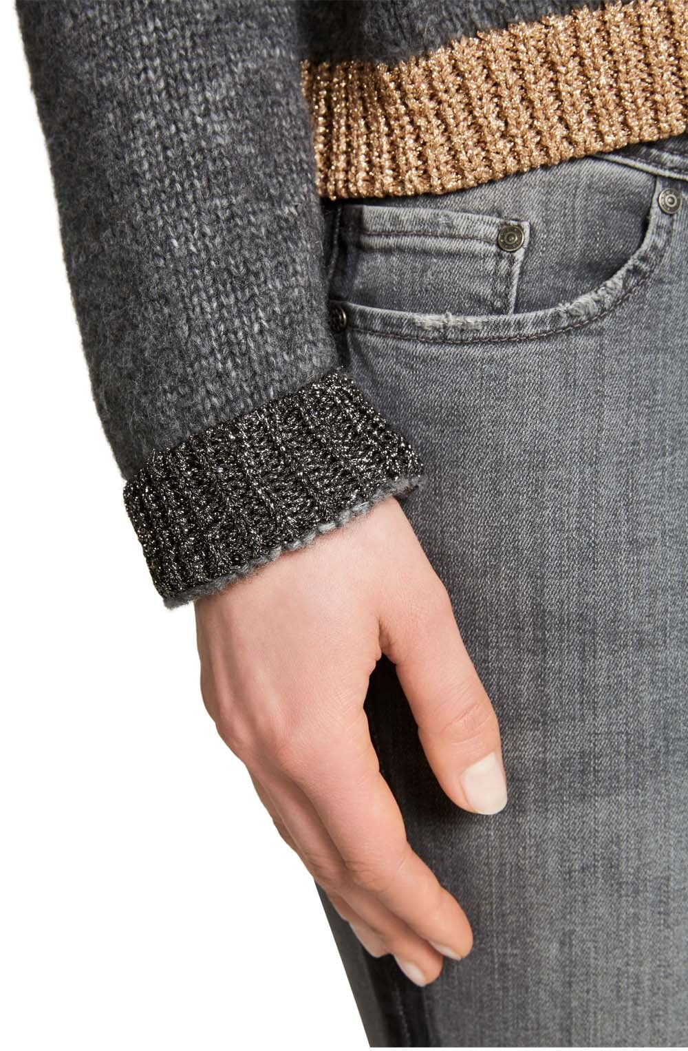 Grey Knit Sweater