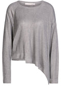 Grey Metallic Sweater
