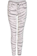 Grey Patterned Baxtor Jeggings