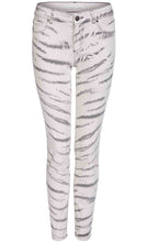 Grey Patterned Baxtor Jeggings