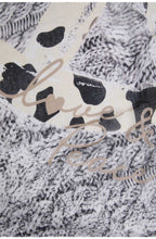 Grey patterned Scarf