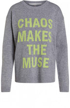 Grey Slogan Jumper