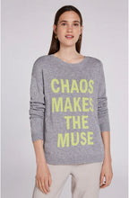 Grey Slogan Jumper