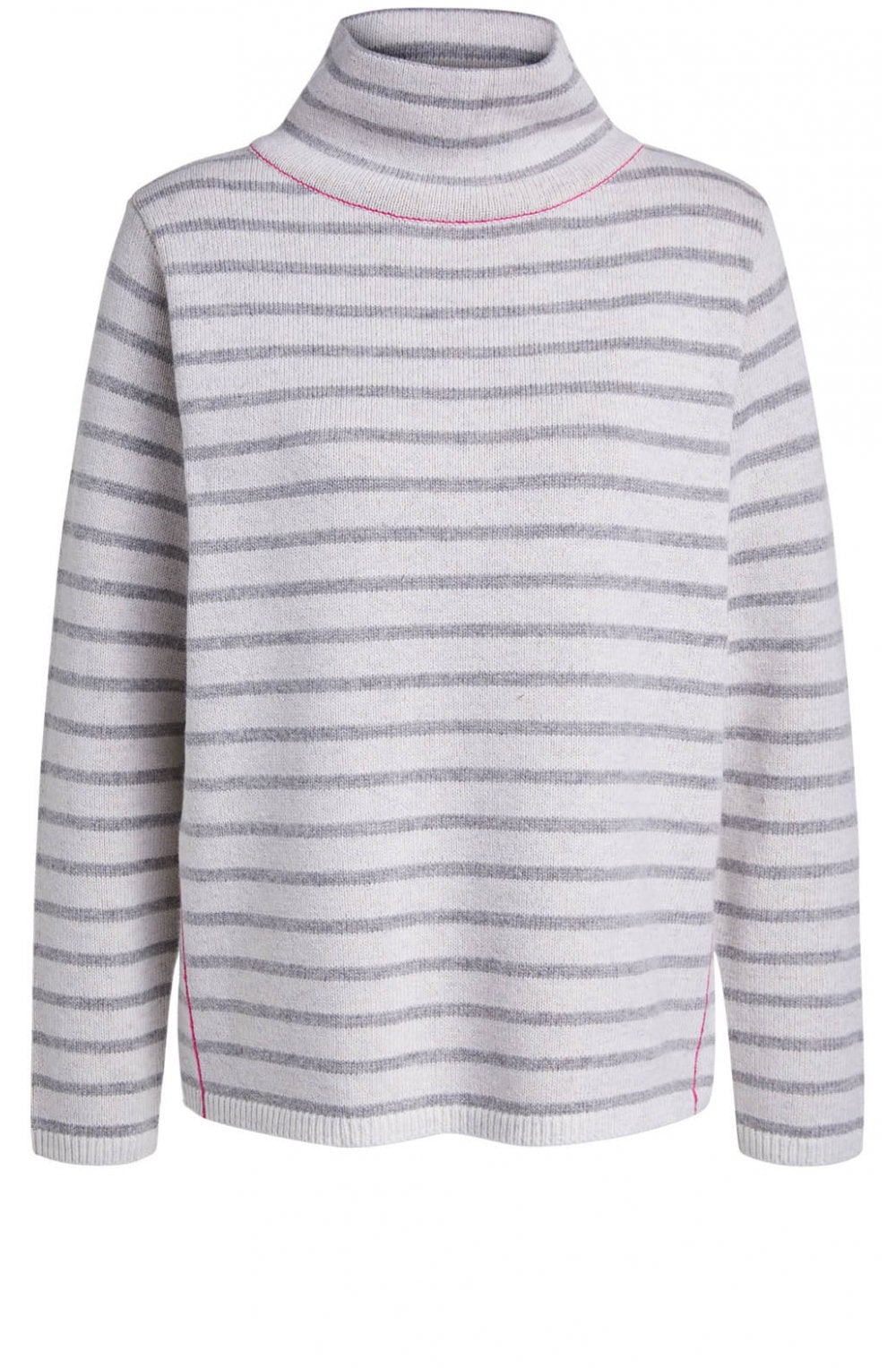Grey Stripe Jumper