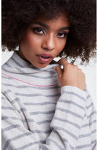 Grey Stripe Jumper