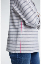 Grey Stripe Jumper