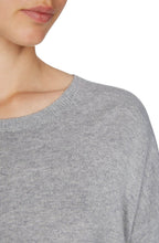 Grey Tassel Hem Sweater