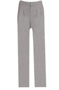 Grey Wide Leg Trousers