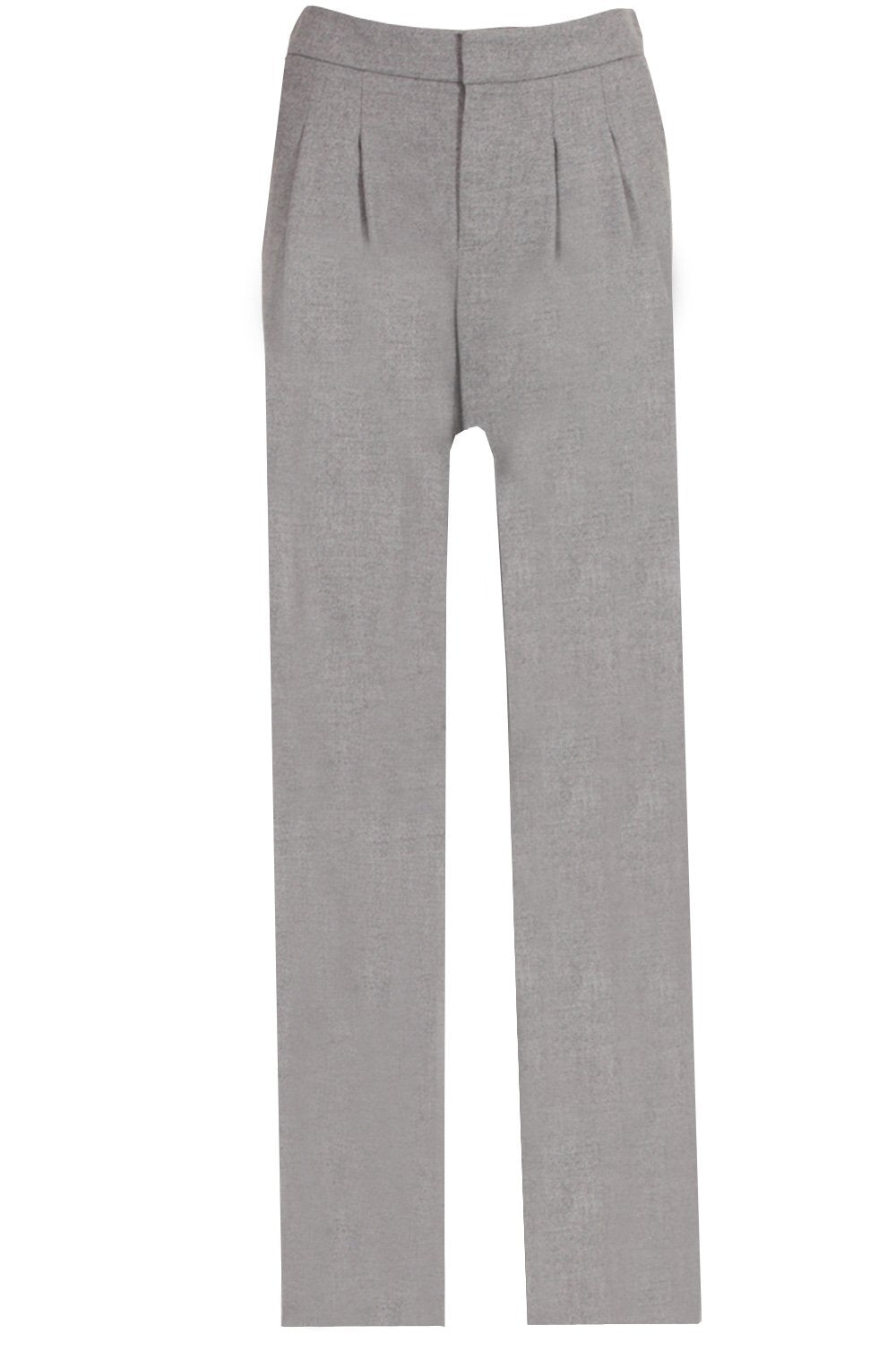 Grey Wide Leg Trousers