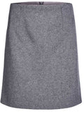 Grey Wool Skirt