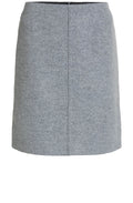 Grey Wool Skirt