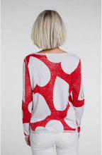 Heart Design Fine Knit Jumper
