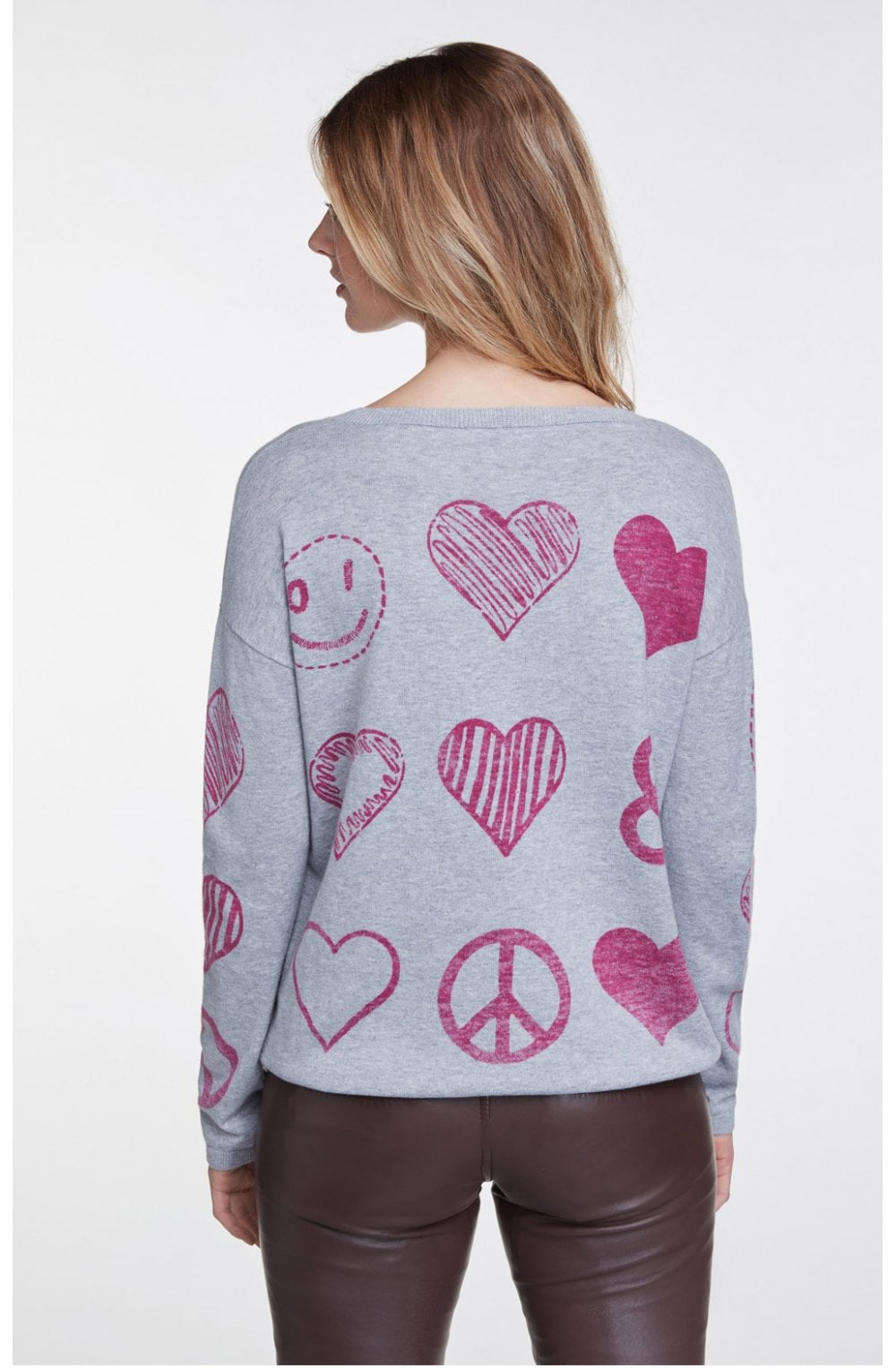 Heart Design Jumper