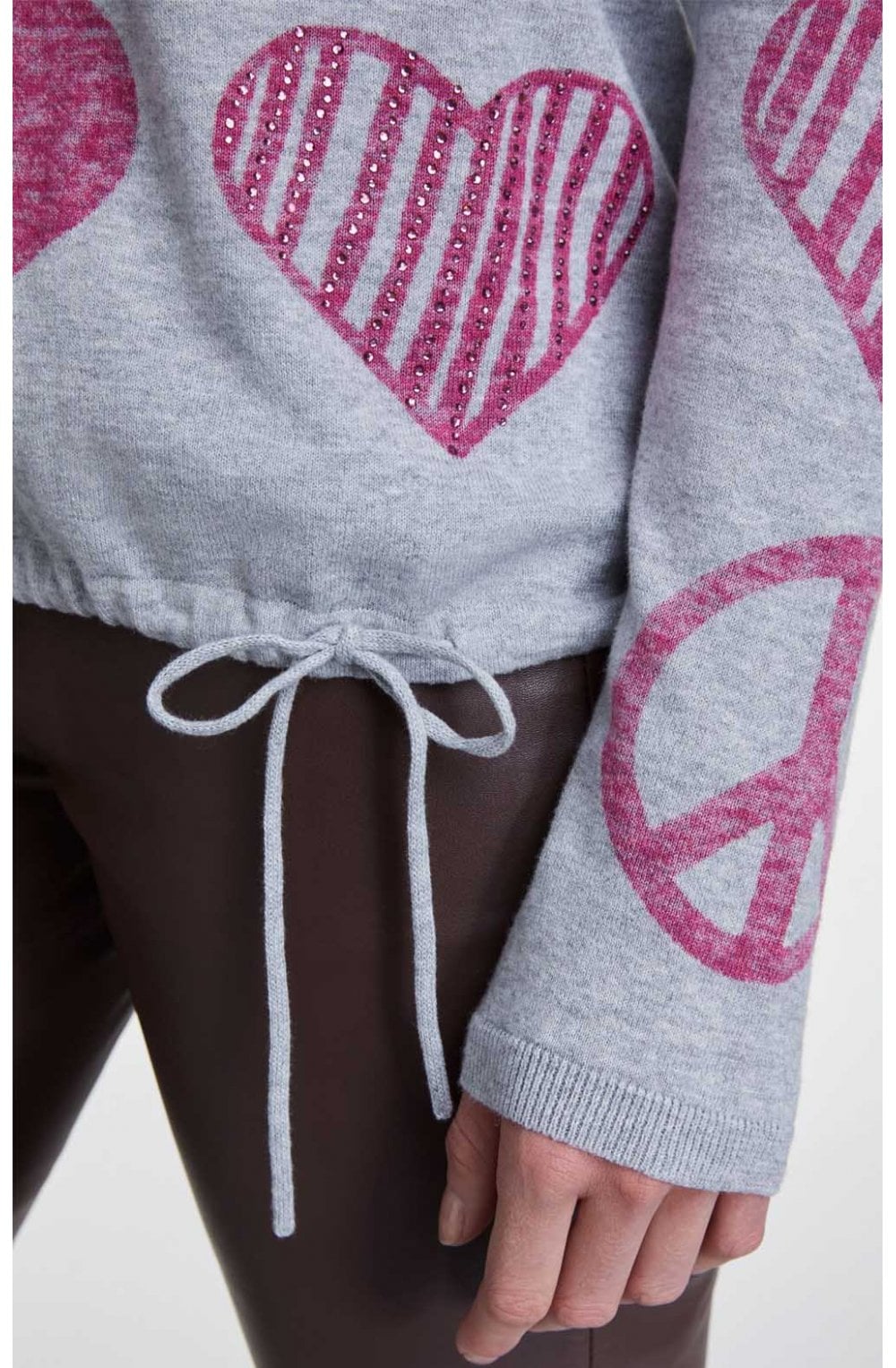 Heart Design Jumper