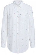 Heart Print Blouse