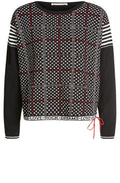Heart Print Sweater