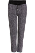 Herringbone Print Trouser