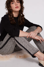 Herringbone Print Trouser