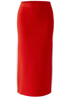 High Risk Red Knitted Skirt