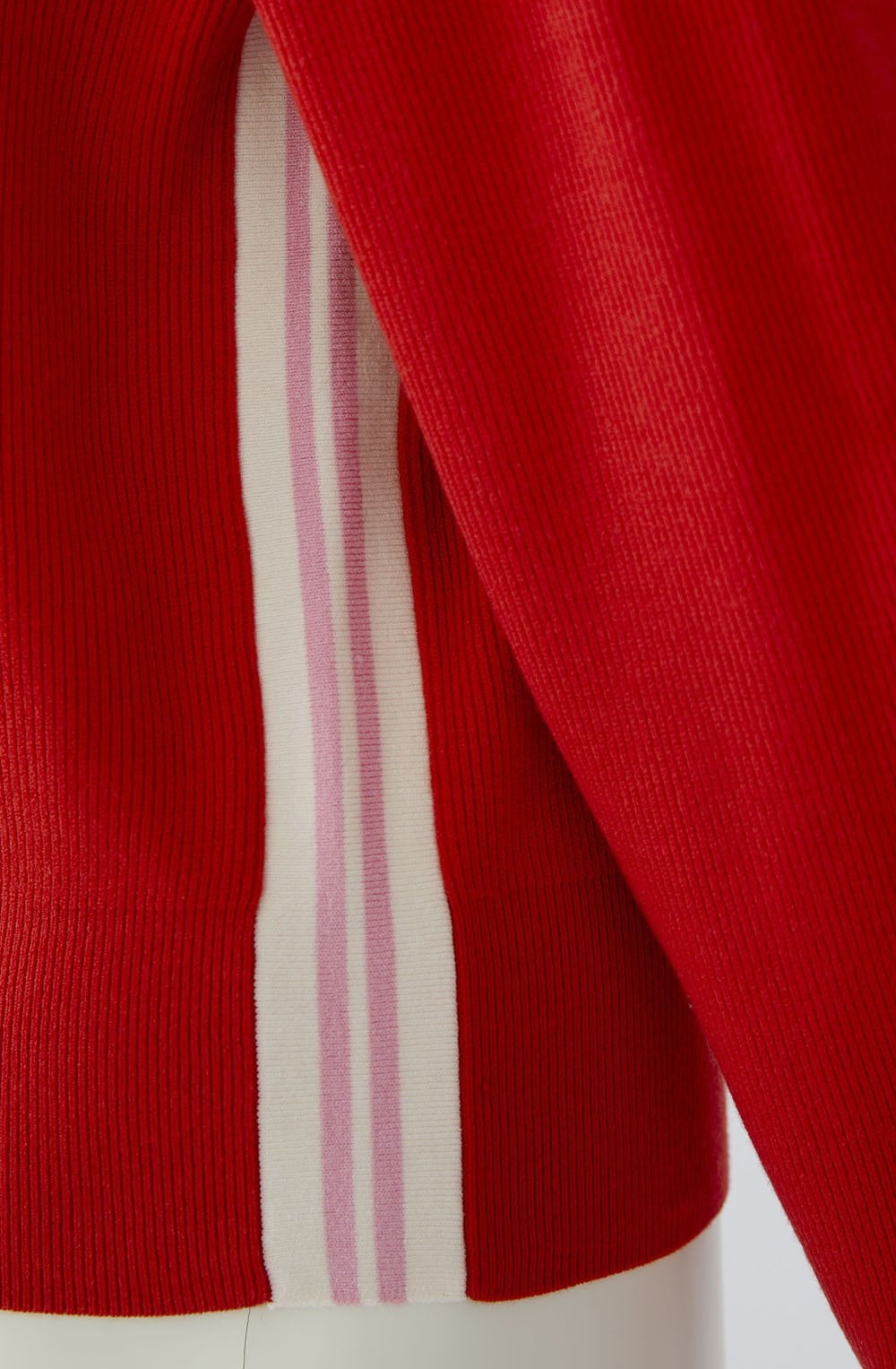 High Risk Red Sporty Shortened Jumper
