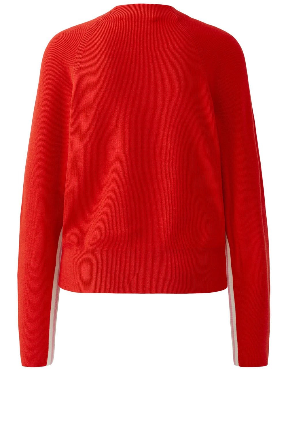 High Risk Red Sporty Shortened Jumper