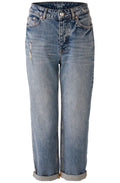 High Waist Straight Leg Jeans
