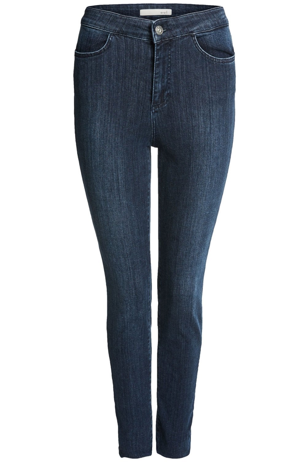 High Waisted Jean Ski Pants