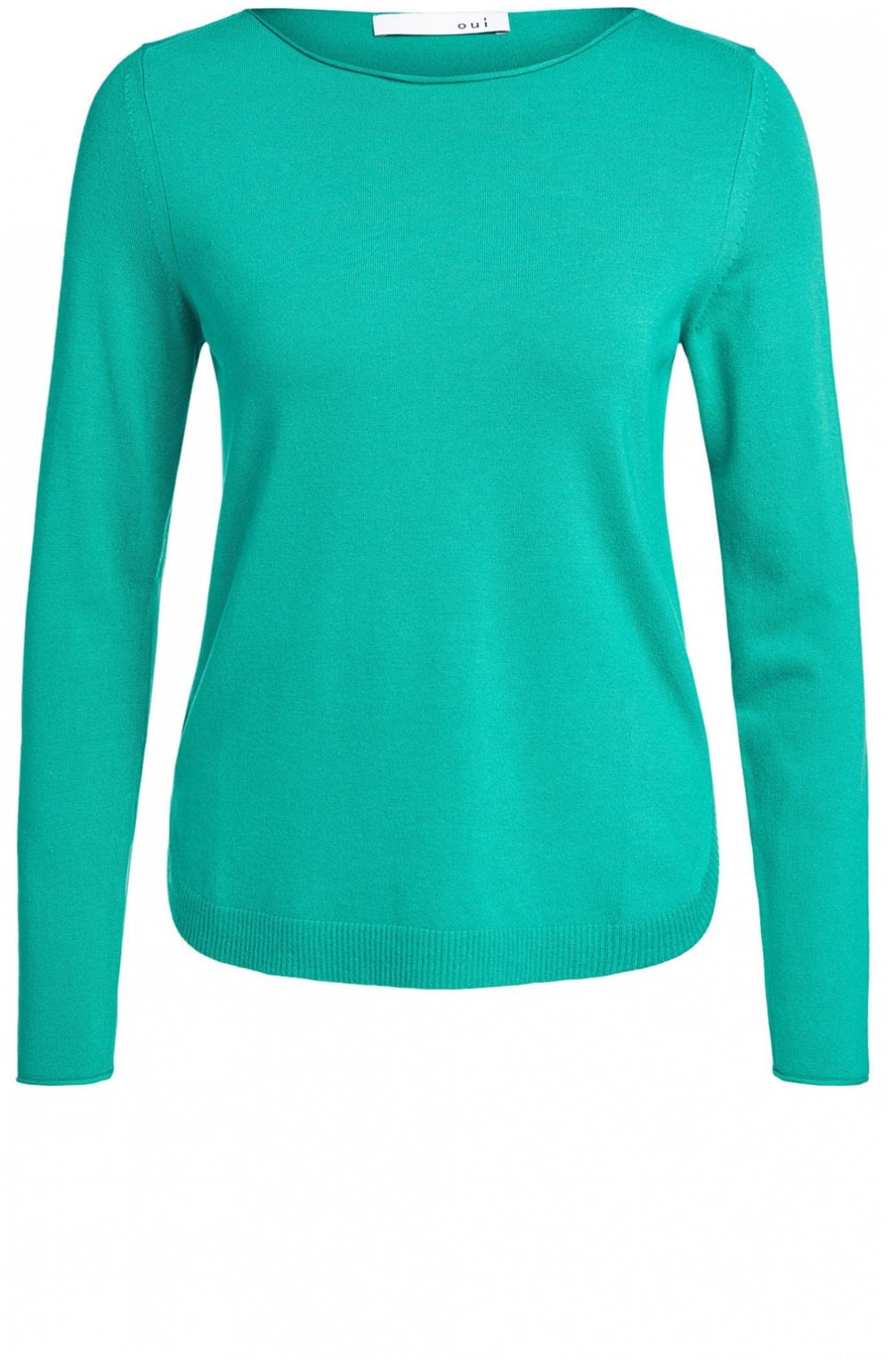 Holly Green Fine Knit Jumper