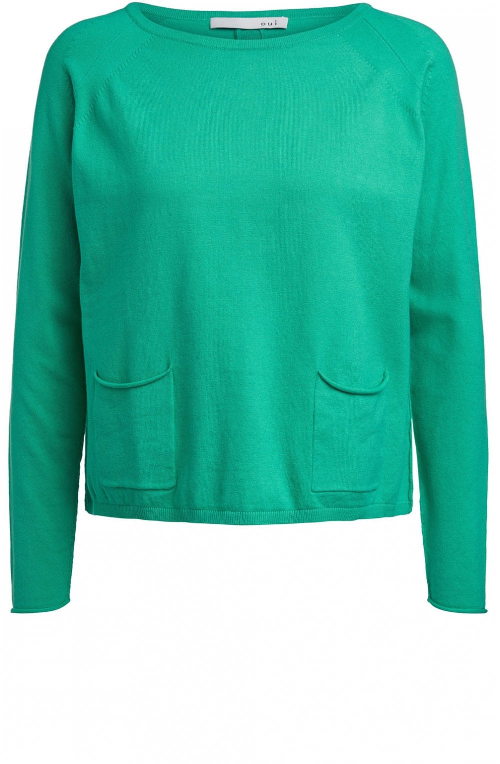 Holly Green Fine Knit Jumper