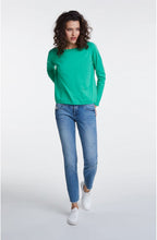 Holly Green Fine Knit Jumper