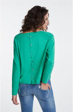 Holly Green Fine Knit Jumper