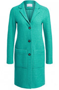 Holly Green Long Line Coat