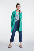 Holly Green Long Line Coat