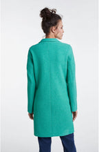Holly Green Long Line Coat