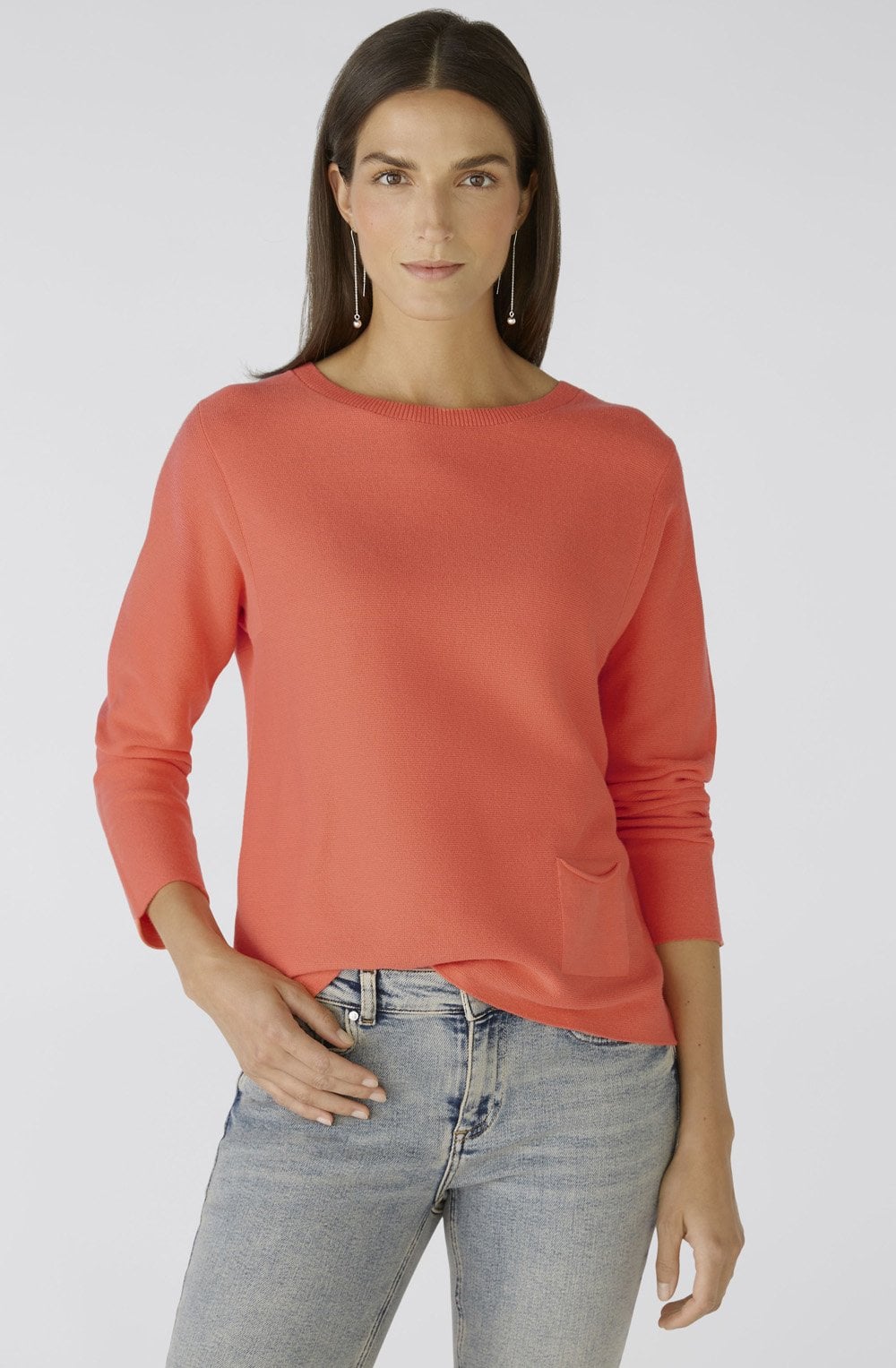 Hot Coral Keiko Jumper
