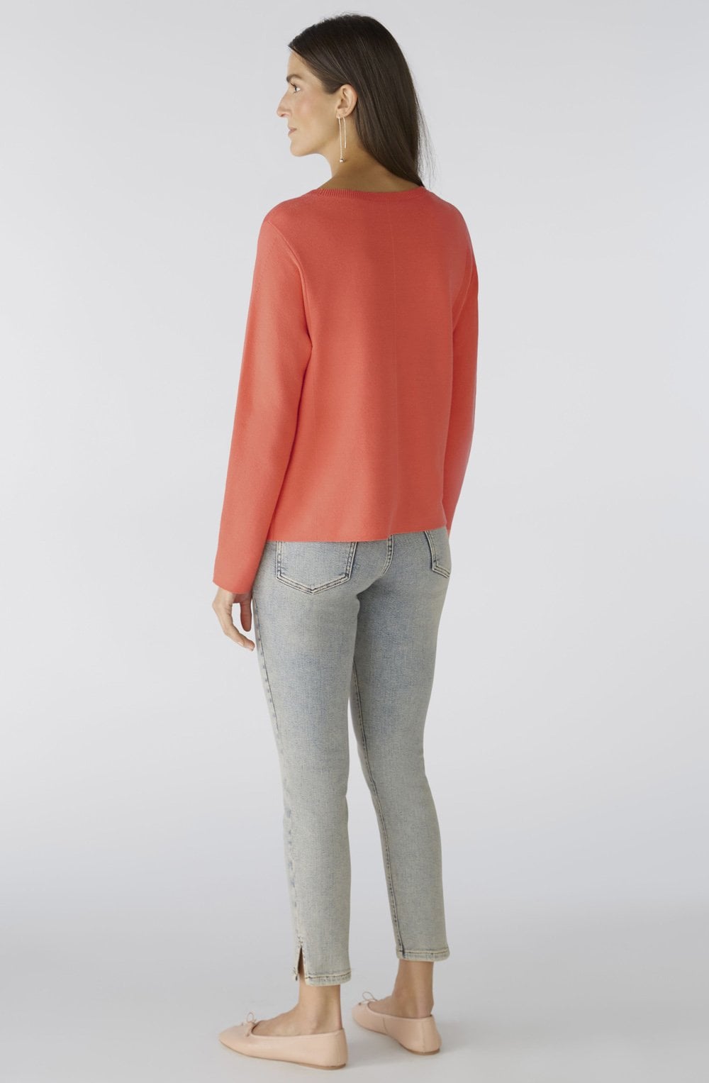 Hot Coral Keiko Jumper