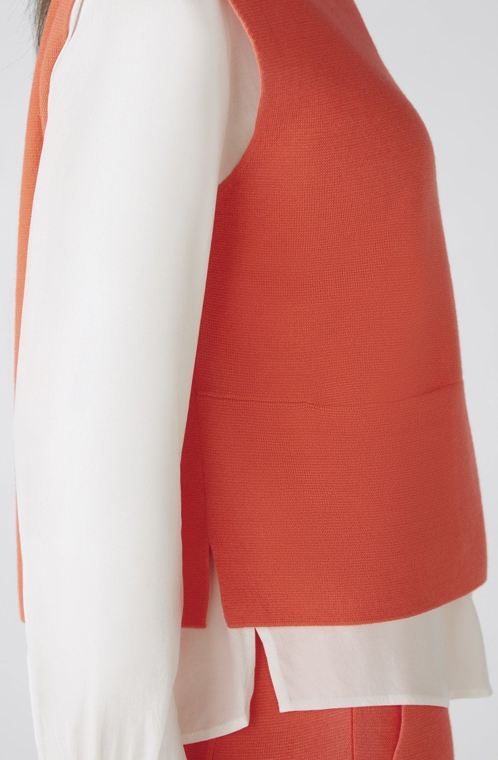 Hot Coral Milano Slip Over