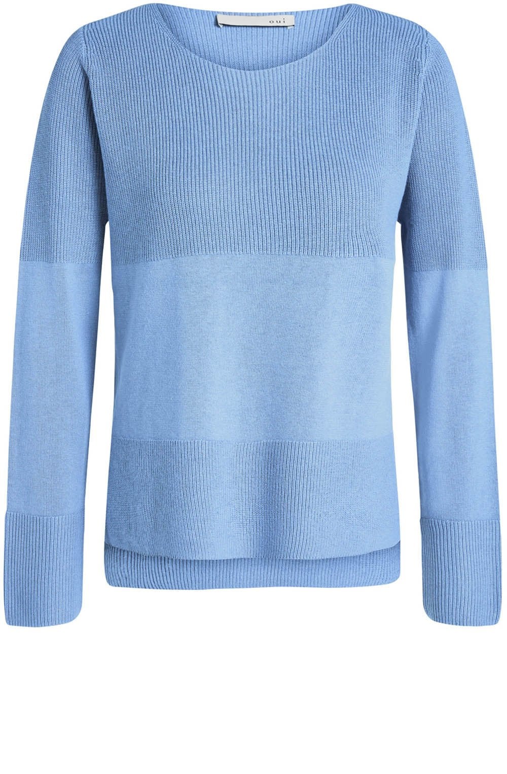 Infinity Blue Knit Jumper