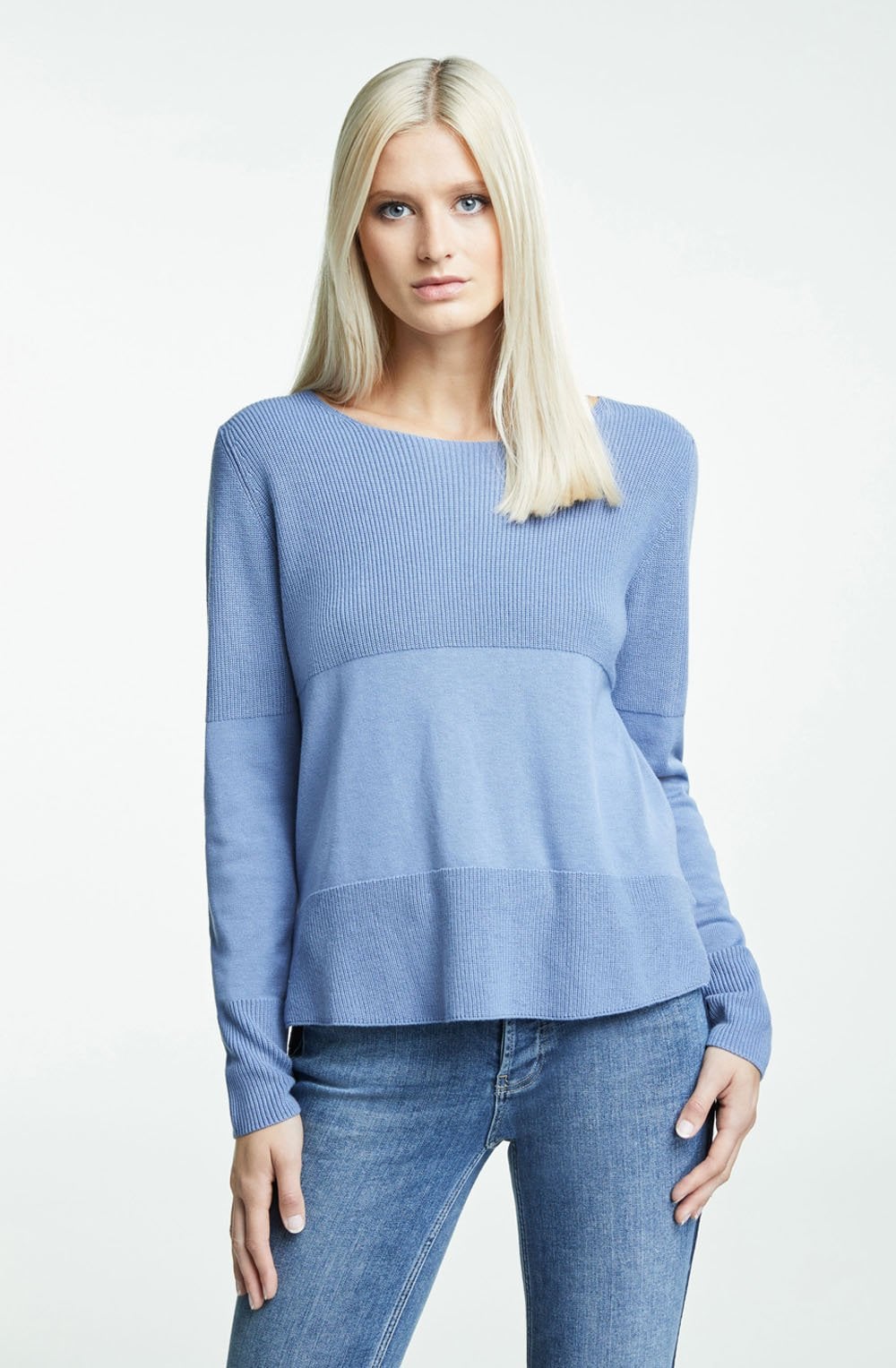 Infinity Blue Knit Jumper