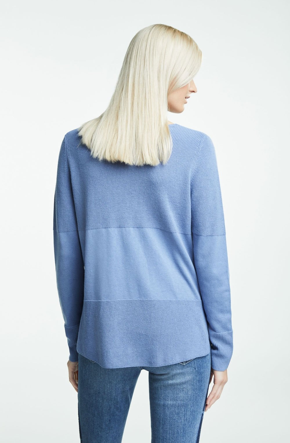 Infinity Blue Knit Jumper