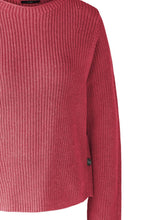 Jazzy Pink Button Detailed Cotton Jumper