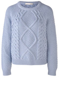 Kentucky Blue Cable Knit Jumper